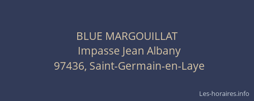 BLUE MARGOUILLAT