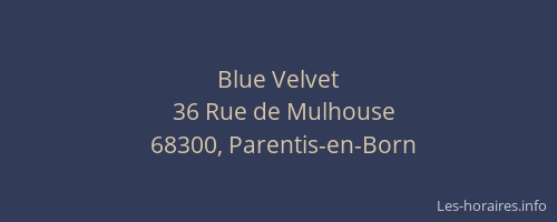 Blue Velvet