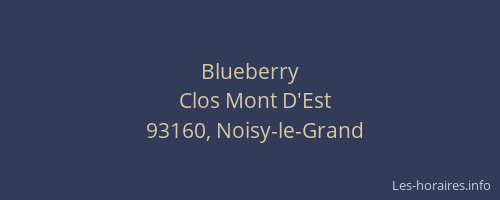 Blueberry