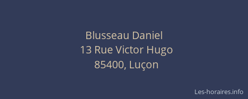 Blusseau Daniel