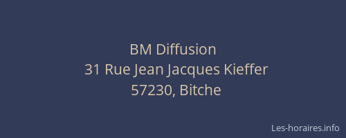 BM Diffusion