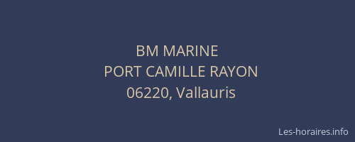 BM MARINE