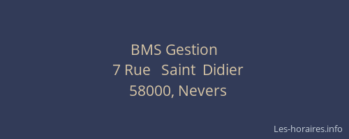 BMS Gestion