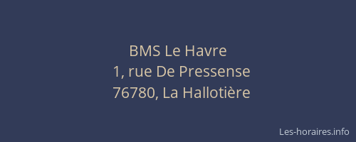 BMS Le Havre