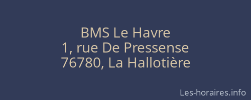 BMS Le Havre