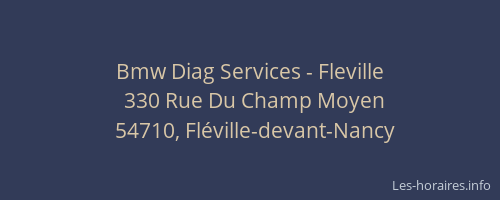 Bmw Diag Services - Fleville