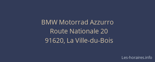 BMW Motorrad Azzurro