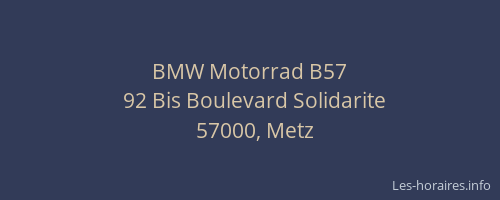BMW Motorrad B57