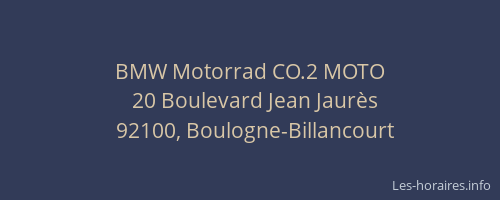 BMW Motorrad CO.2 MOTO