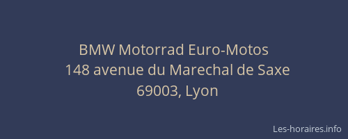 BMW Motorrad Euro-Motos