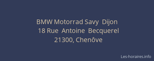 BMW Motorrad Savy  Dijon