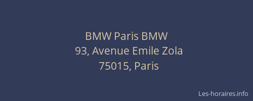 BMW Paris BMW