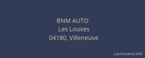 BNM AUTO
