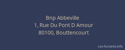 Bnp Abbeville