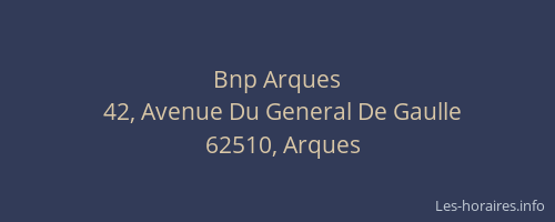 Bnp Arques