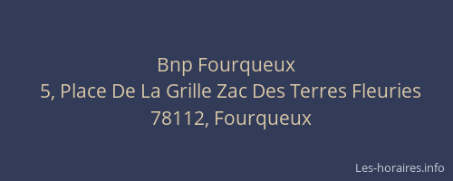 Bnp Fourqueux