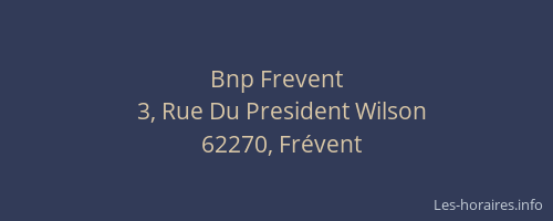 Bnp Frevent