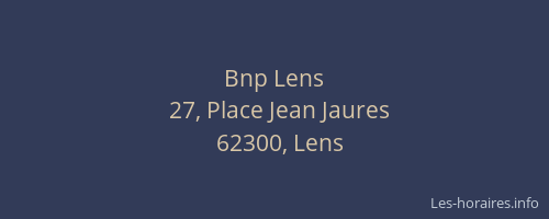 Bnp Lens
