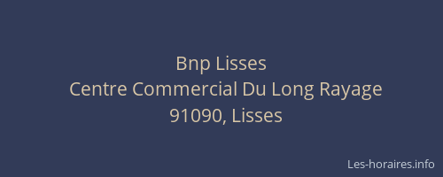 Bnp Lisses