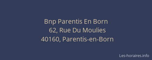 Bnp Parentis En Born