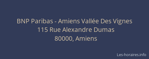 BNP Paribas - Amiens Vallée Des Vignes
