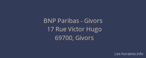 BNP Paribas - Givors