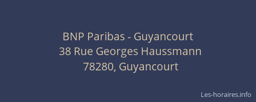BNP Paribas - Guyancourt