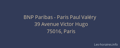 BNP Paribas - Paris Paul Valéry