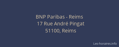 BNP Paribas - Reims