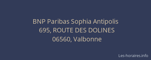 BNP Paribas Sophia Antipolis
