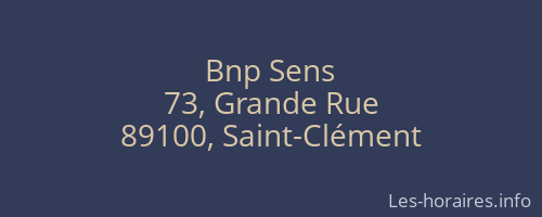 Bnp Sens