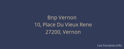 Bnp Vernon