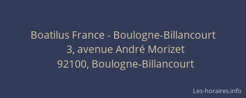 Boatilus France - Boulogne-Billancourt