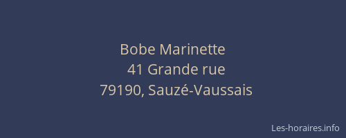 Bobe Marinette