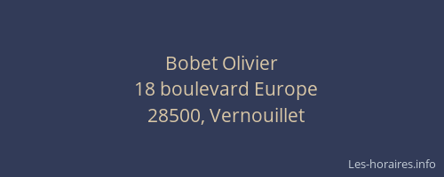 Bobet Olivier