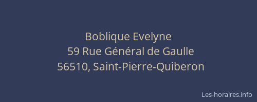 Boblique Evelyne