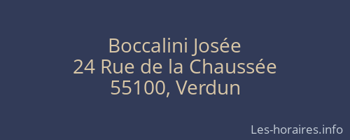 Boccalini Josée
