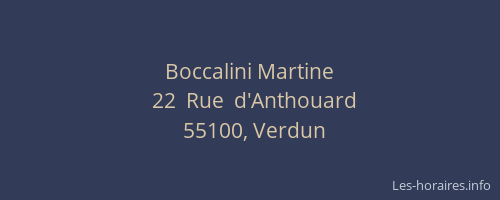 Boccalini Martine