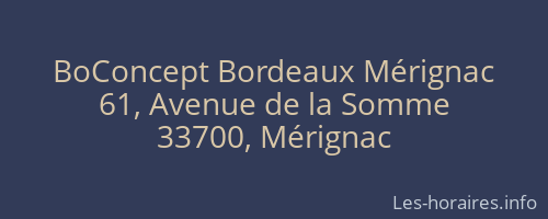 BoConcept Bordeaux Mérignac