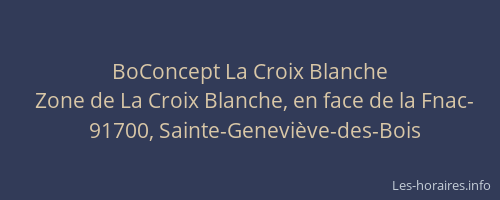 BoConcept La Croix Blanche