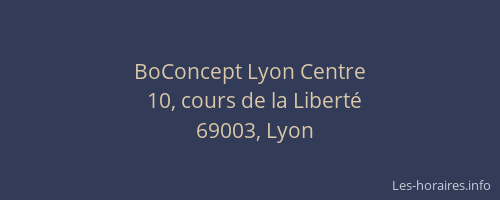 BoConcept Lyon Centre