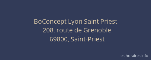 BoConcept Lyon Saint Priest