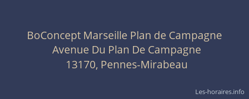 BoConcept Marseille Plan de Campagne
