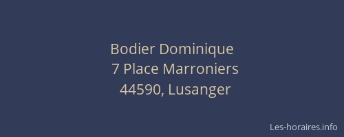 Bodier Dominique