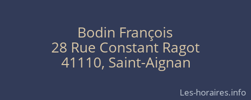 Bodin François