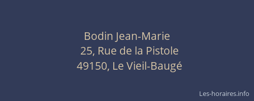 Bodin Jean-Marie
