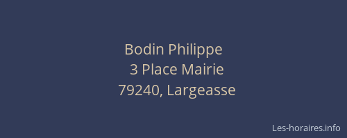 Bodin Philippe