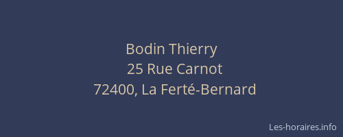 Bodin Thierry
