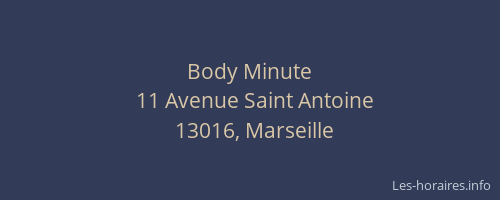 Body Minute
