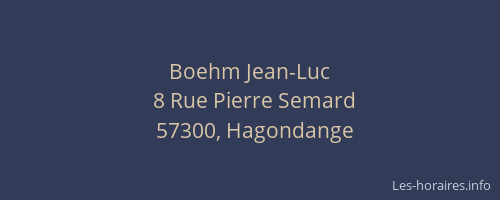 Boehm Jean-Luc